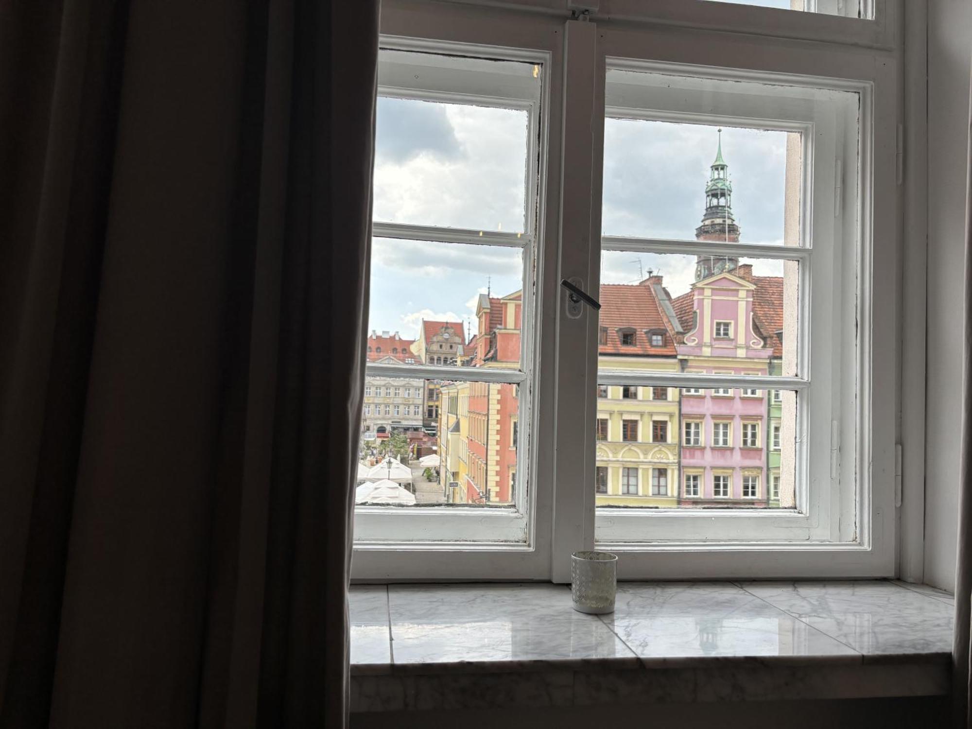 Widok Na Rynek Apartman Wrocław Kültér fotó