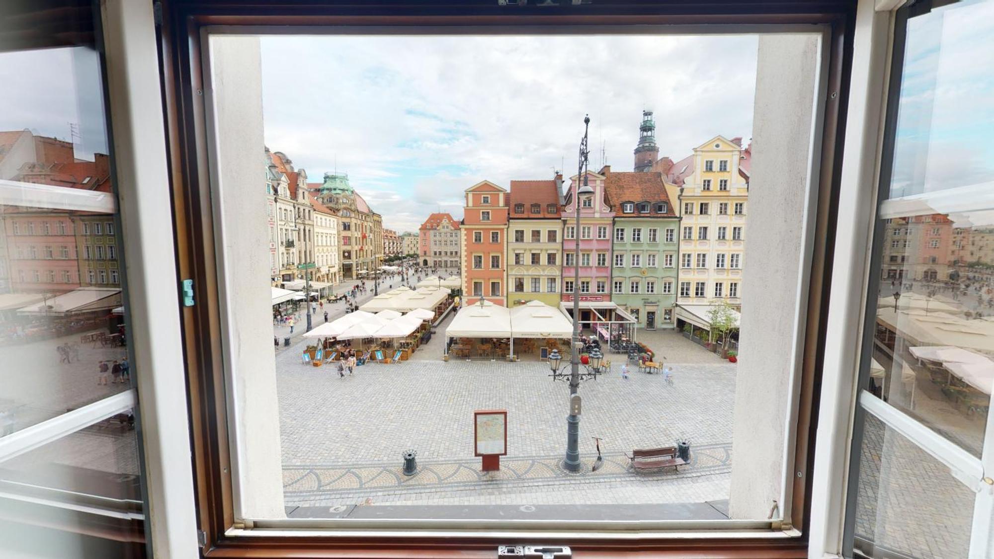 Widok Na Rynek Apartman Wrocław Kültér fotó