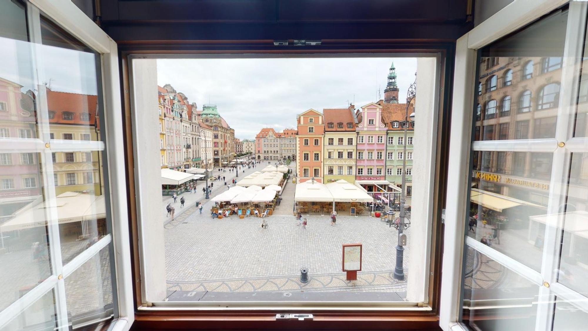 Widok Na Rynek Apartman Wrocław Kültér fotó